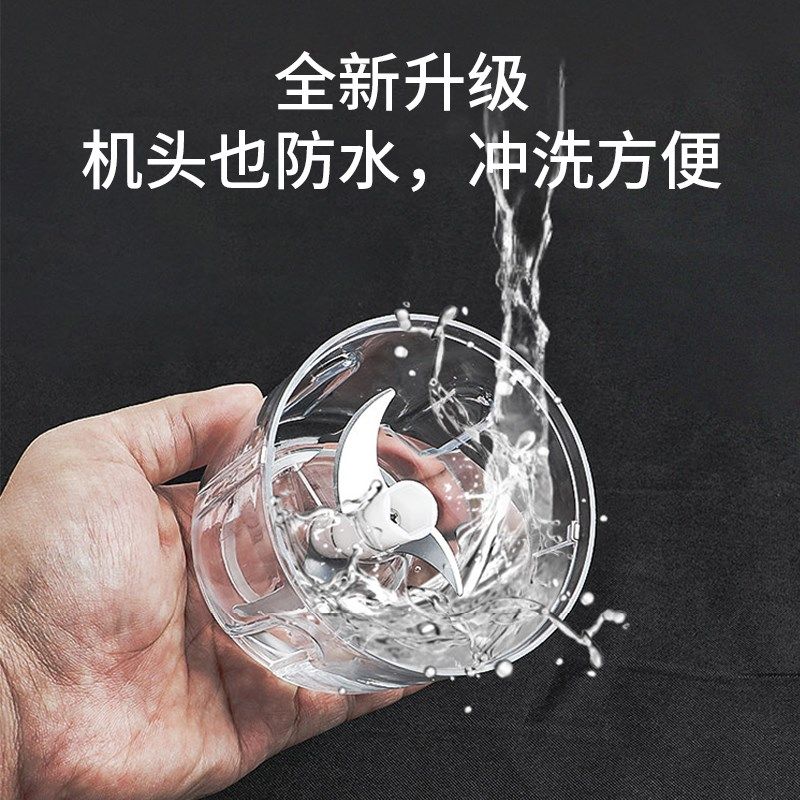 捣蒜泥神器大蒜捣碎蒜泥打蒜蓉机小型搅碎切蒜电动拉蒜器家用绞蒜