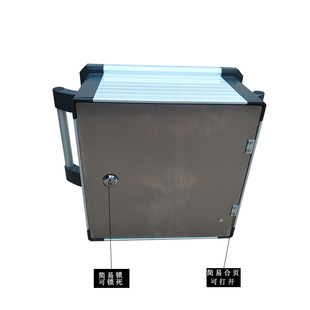 机床悬臂控制箱7寸10寸触摸屏可旋转支架摇臂摆臂悬臂箱铝合金