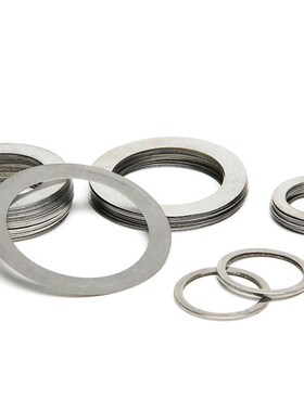 304不锈钢平垫圈M7X10/12X0.1/0.2/0.3/0.5/1MM 小外径调整平垫片