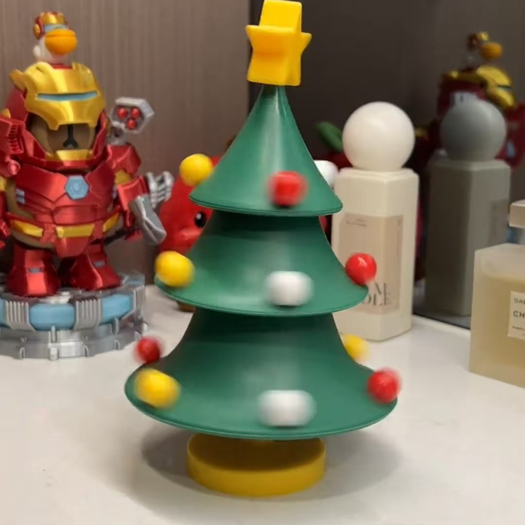 会跳舞的圣诞树圣诞礼物摆件圣诞礼物旋转圣诞树会跳舞桌面摆件