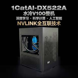 一猫之下双卡V100工作站nvlink版本vasp计算dft计算AI模型推理
