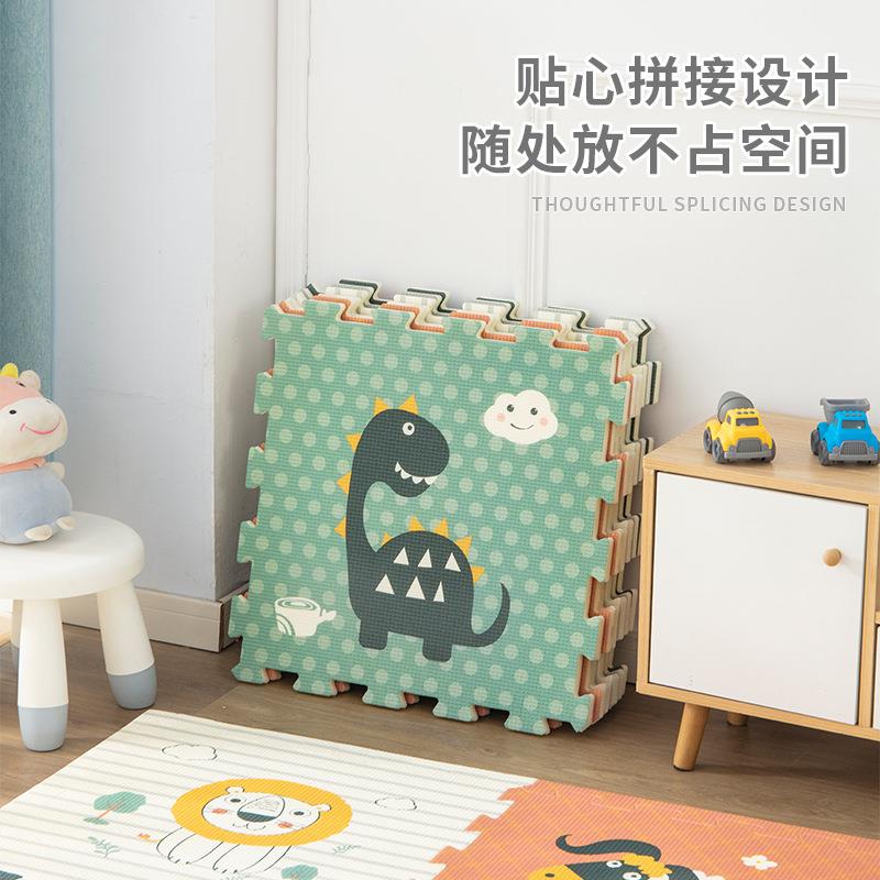 拼接爬爬垫XPE加厚婴儿无味爬行垫儿童家用客厅2CM地垫宝宝垫子