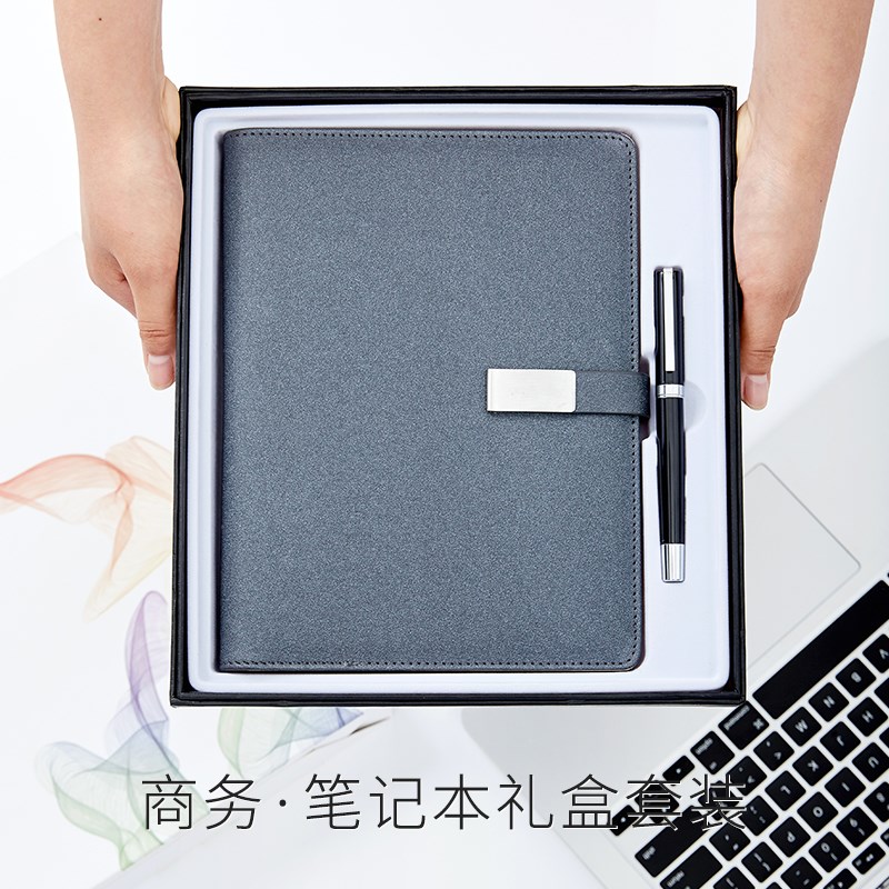 商务a5本子皮笔记本文具小清新记事本办公简O约韩国日记本定做刻