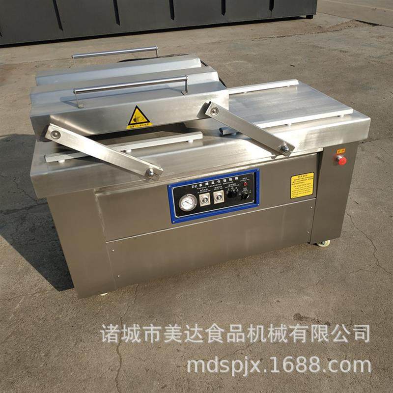 干湿两用双室真空包装机 休闲食品外抽式包装机 肉制品封口设备