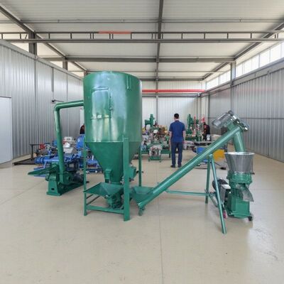 猪羊颗粒饲料机 平模颗粒饲料机 整套饲料颗粒加工机组 鸡饲料机