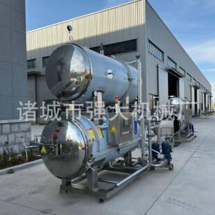 A瓶装燕窝全自动杀菌釜 小金碗喷淋杀菌锅 银耳羹杀菌设备