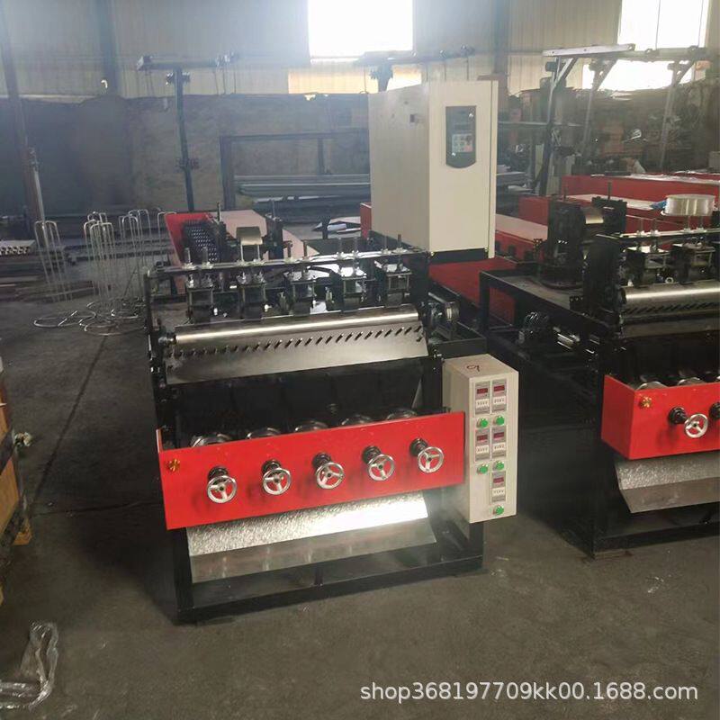 3KW小型5线5球的钢丝球机 厨房洗刷品全自动清洁球生产机 缠球机