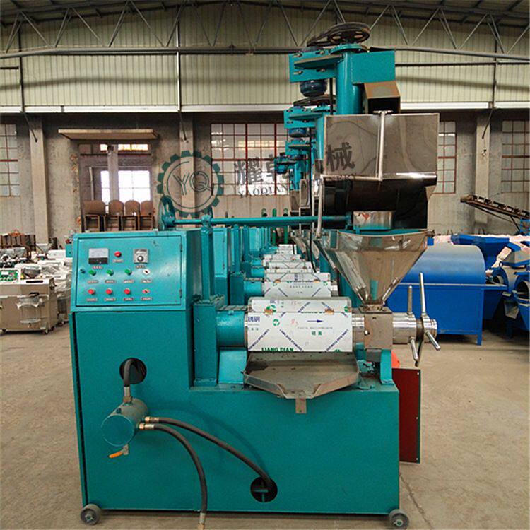 熟榨冷热两用螺旋榨油机 高产量好油质榨油机 大型花生榨油机厂