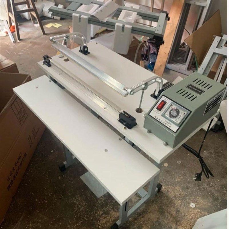 通过式脚踏封口丝一封一切 尿裤卫生纸封切 防护服,五金/工具,工作台/防静电工作台/重型工作台,淘宝优惠券,粉丝福利购,淘宝优惠卷