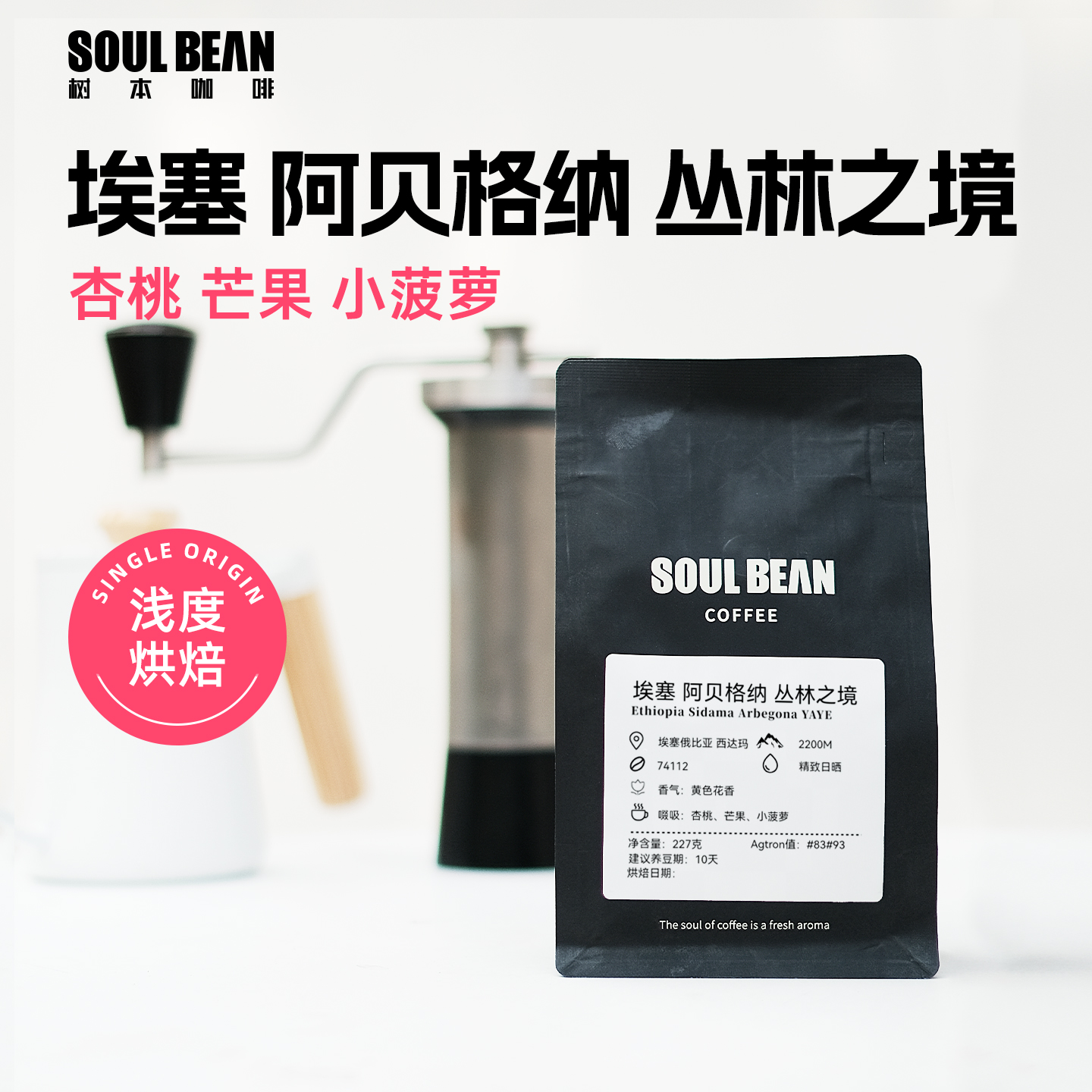 埃塞西达摩74112丛林之境日晒豆