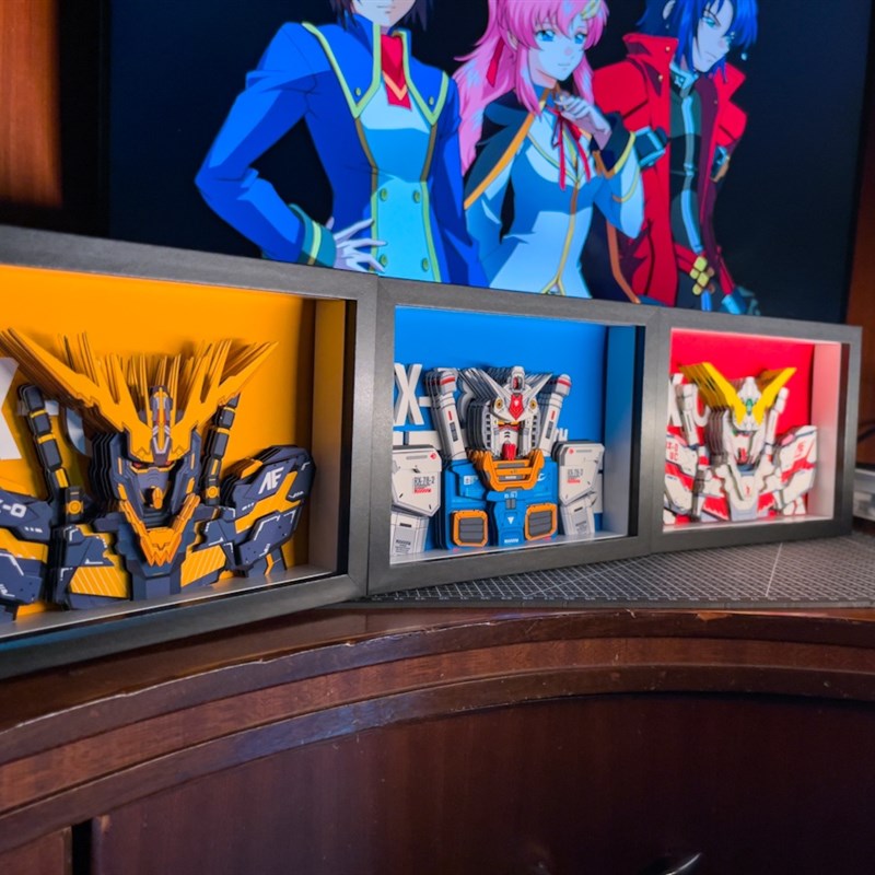 高达元祖RX-78 纸艺立体画 手工 客厅卧室装饰画 艺术画 生日礼物图片