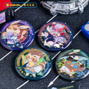 猫爪怪探团徽章集结系列任选|多多罗官方吧唧|购物车满29元包邮