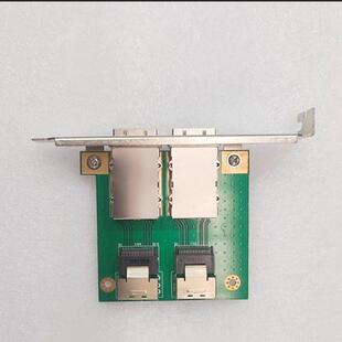 Mini SAS转接卡SFF 8088转8087双口36转26内置转外置服务器转接板