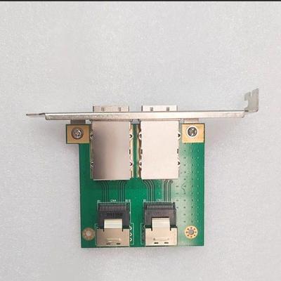Mini SAS转接卡SFF 8088转8087双口36转26内置转外置服务器转接板