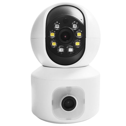 Icam365双镜头监控摄像头无线Wifi猫咪见O-Kam双镜屏手机遥控器AI
