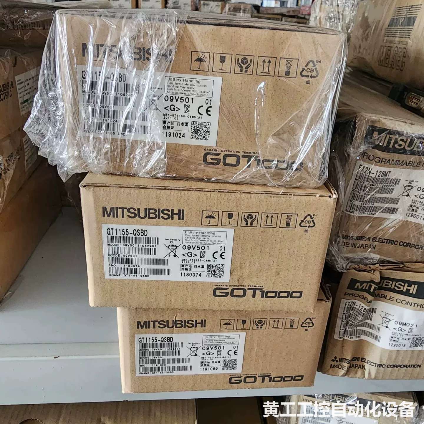 全新原装正品三菱触摸屏GT1155-QSBD，日本制造，质量