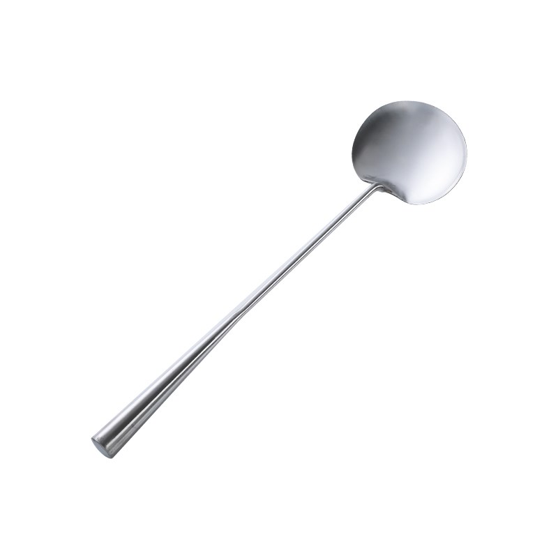 炒菜勺子锅铲不锈钢炒铲子汤勺贵州厨师家用打菜勺炒勺长柄厨具