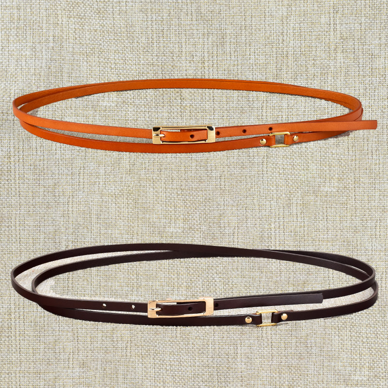 加长腰带女装饰配裙子毛衣百搭连衣裙超长大码双层两圈长款皮带细