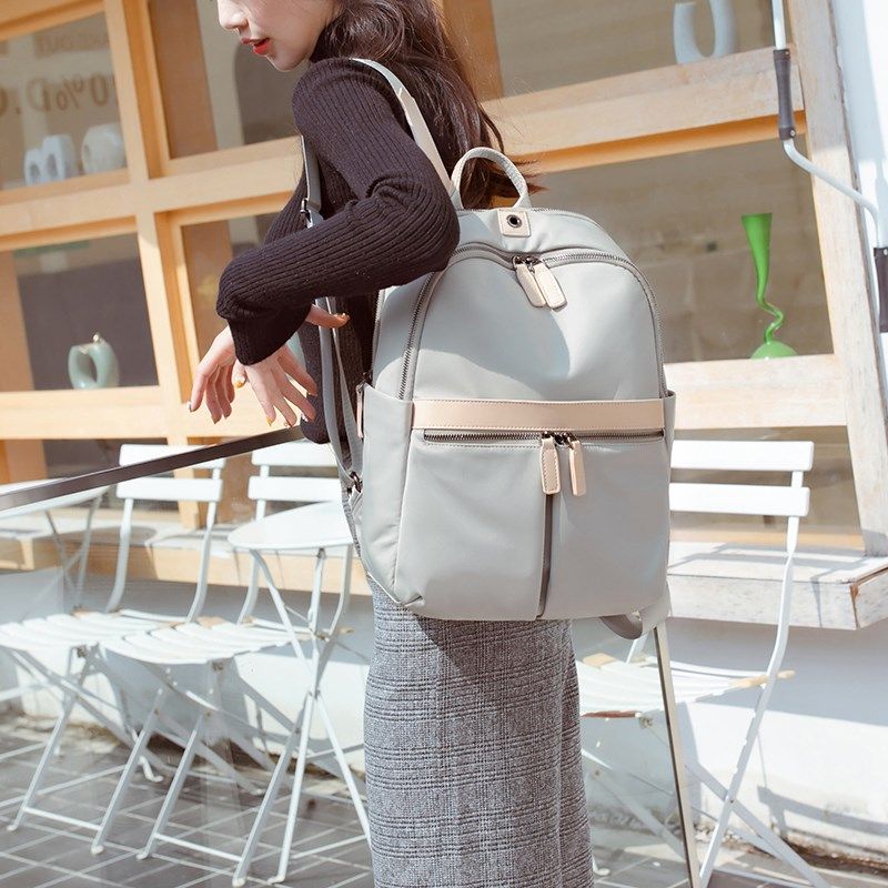 户外旅行包大容量简约双肩包女韩版防水牛津布背包旅游登山包轻便,箱包皮具/热销女包/男包,双肩背包,淘宝优惠券,粉丝福利购,淘宝优惠卷