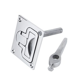 厂家 316不锈钢船用地板扣 甲板盖扣 船舱仓盖拉手圆锁拉环锁