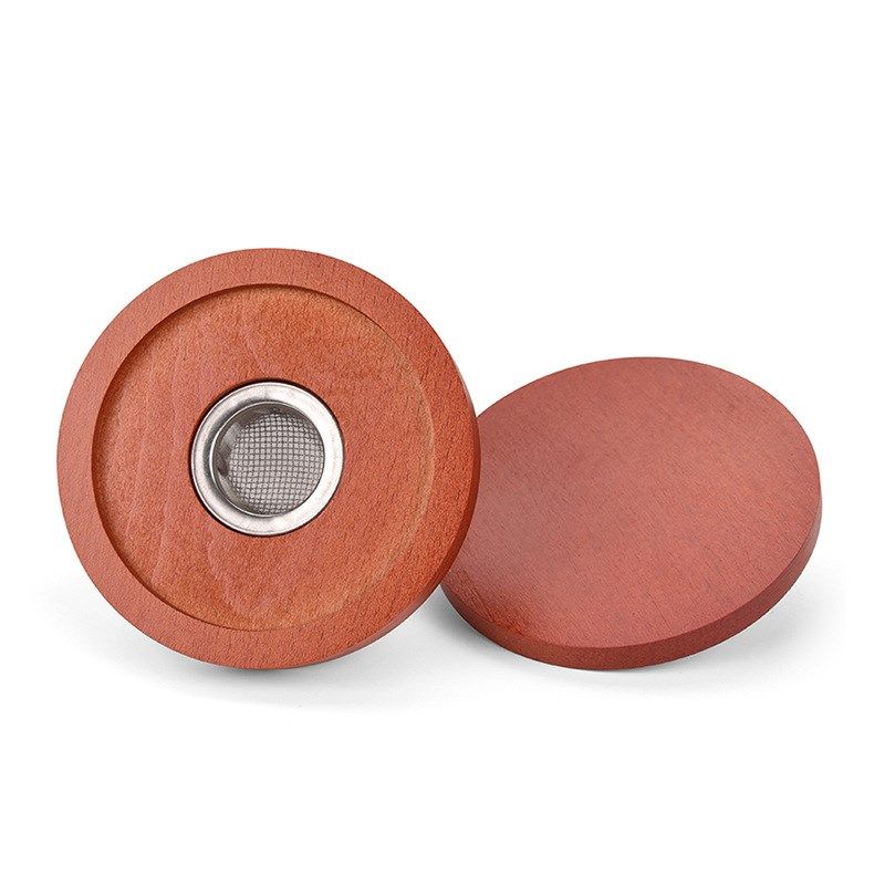 实木烟熏鸡尾酒烟熏酒器盖威士忌增香木罩盖分子料理加香套件