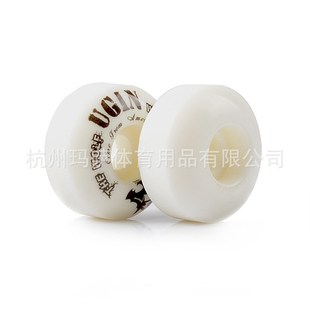 30新手双翘滑板轮子MS2401 PU车线恶狼轮子95A52 收缩装