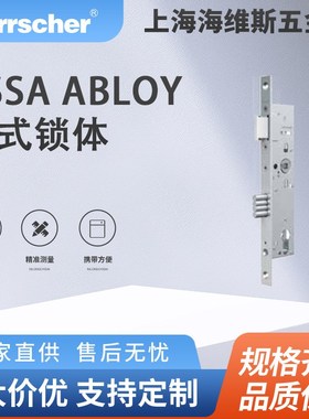 进口ASSA ABLOY标准插芯锁体入户门N1500酒店住宅室内门不锈钢