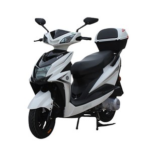 迅鹰尚领国四电喷踏板摩托车125代步燃油街车越野摩托车