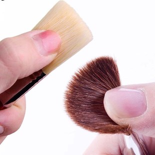 蒙玛特马毛画笔套装 油画笔水彩笔丙烯笔水粉笔全套扇形刷笔美术用