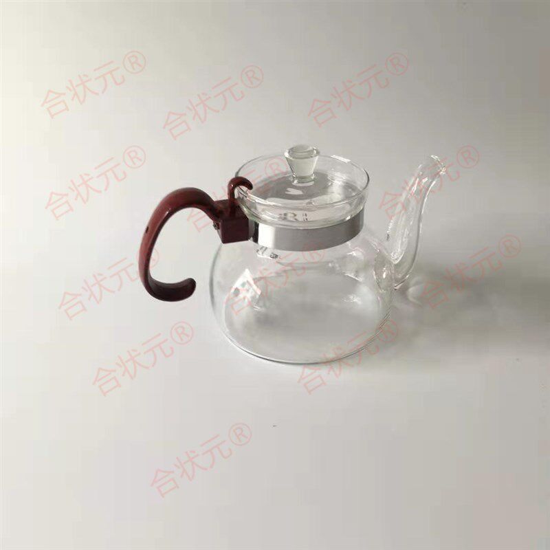方松牌直火壶可干烧500cc 耐热玻璃烧水壶 玻璃壶明火煮水玻璃壶
