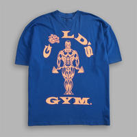 darcsport&gold's gym collaboration soft cotton men's and women's sports and fitness T-shirt, breathable short-sleeved printed T-shirt thumbnail 6