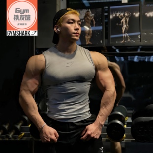 ONYX2.0超级英雄背心男坎肩3D蜂窝速干运动健身训练 英国GYMSAHRK