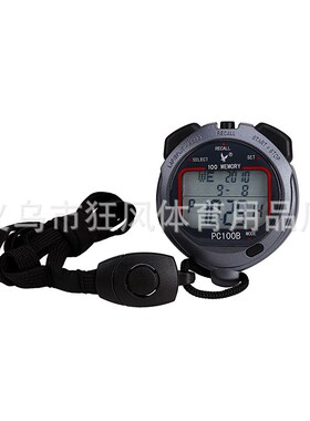 天福PC100B天福秒表跑步计时器三排100道田径教练专业秒表