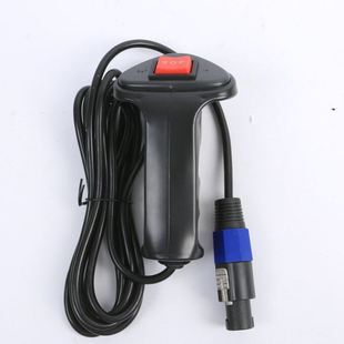 小型吊机自锁电动便携有线手柄开关配件12v带线遥控车载越野绞盘