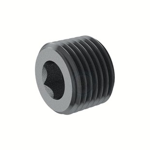 118P352 低压碳钢内六角外丝堵头 NPTF Male