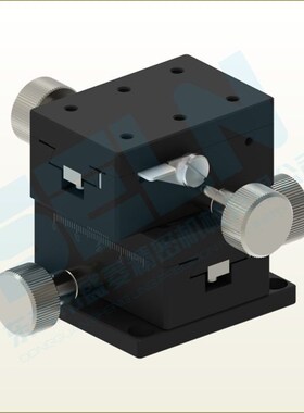供应XY轴LWY4060-W双手轮调节燕尾手动平台齿轮齿条驱动位移滑台