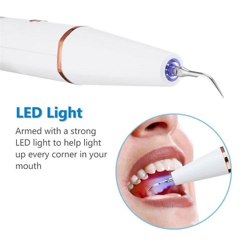 Ultrasonic Dental Calculus Scaler TFeeth Cleaner Smoke Stain