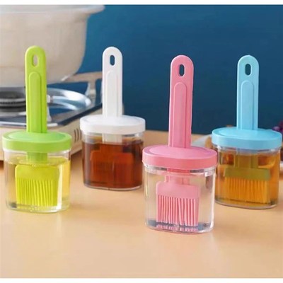 Oil aBrush Pancake Oil Brush Integrated Oil Pot Brush With B