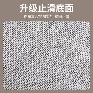 地毯方块仿羊绒简约地毯垫家用卧室防滑吸水脚垫加厚大面积地垫子