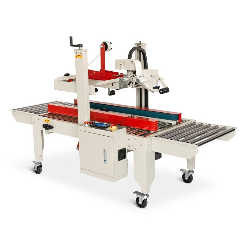 5050全自动贴标封箱机纸箱胶带快递打包R神器自动一体贴单,办公设备/耗材/相关服务,捆扎机/打包机,淘宝优惠券,粉丝福利购,淘宝优惠卷