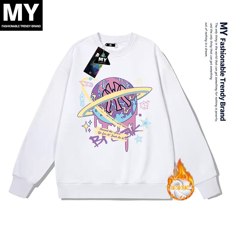 春秋新款美式复古时尚户外连帽冲锋衣外套女宽松休闲工装夹克