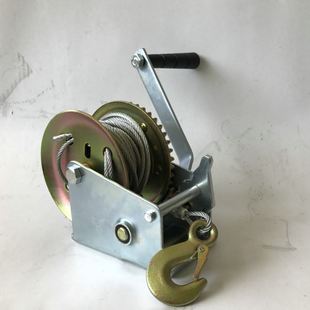 小型双向牵引手摇绞盘手摇葫芦供应 1200lb手动卷扬机