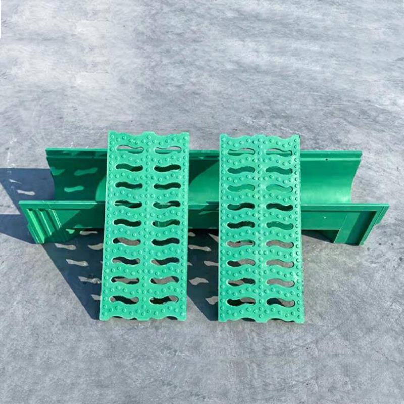 树脂排水沟槽庭院缝隙式地沟路盖板公园道路复合U型smc成品排水槽