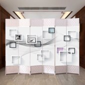 新款 屏风隔断客i厅卧室折叠移动轻奢高级感玄关遮挡隔板房间背景