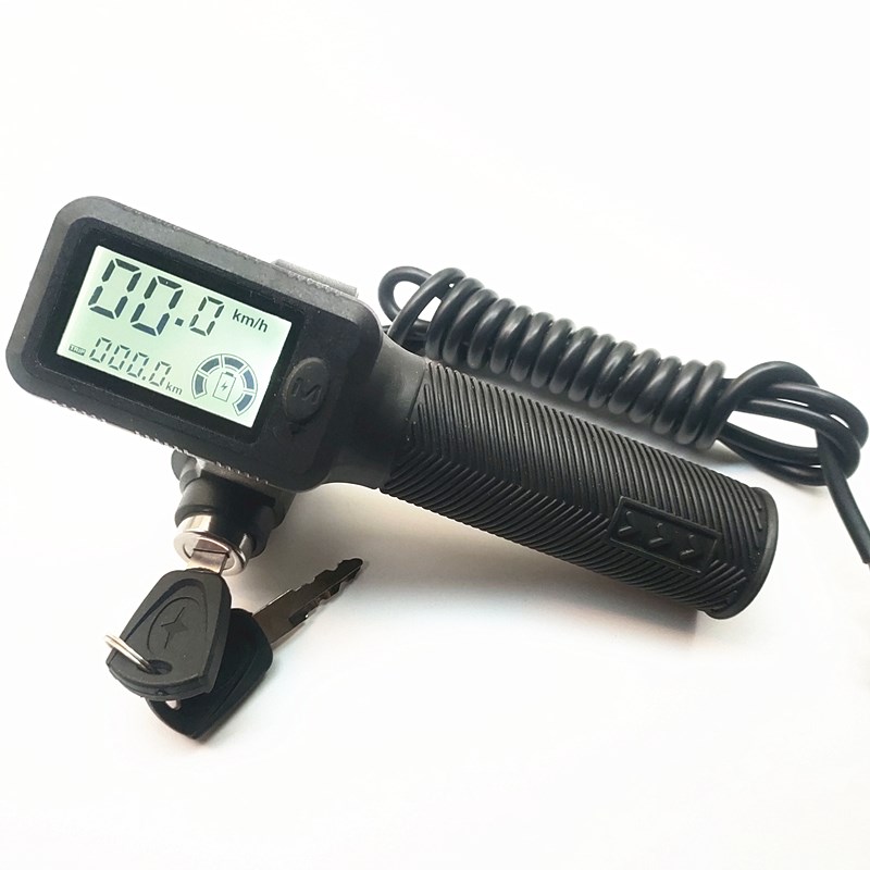 折叠车锂电转把车头油门带锁调速钥匙仪表适配英格威 正步 GFORCE