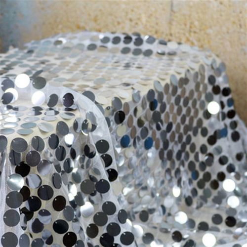 18毫米直径1角硬币大小金银亮片布料加密加大亮片鱼鳞亮片布