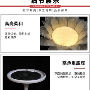 饰橱窗摆件 婚庆道具发光向日葵路引灯光三件套婚礼布置舞台背景装