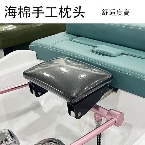 理发店发廊洗头床枕头面养发馆头疗床枕头通用手工海棉枕头平枕