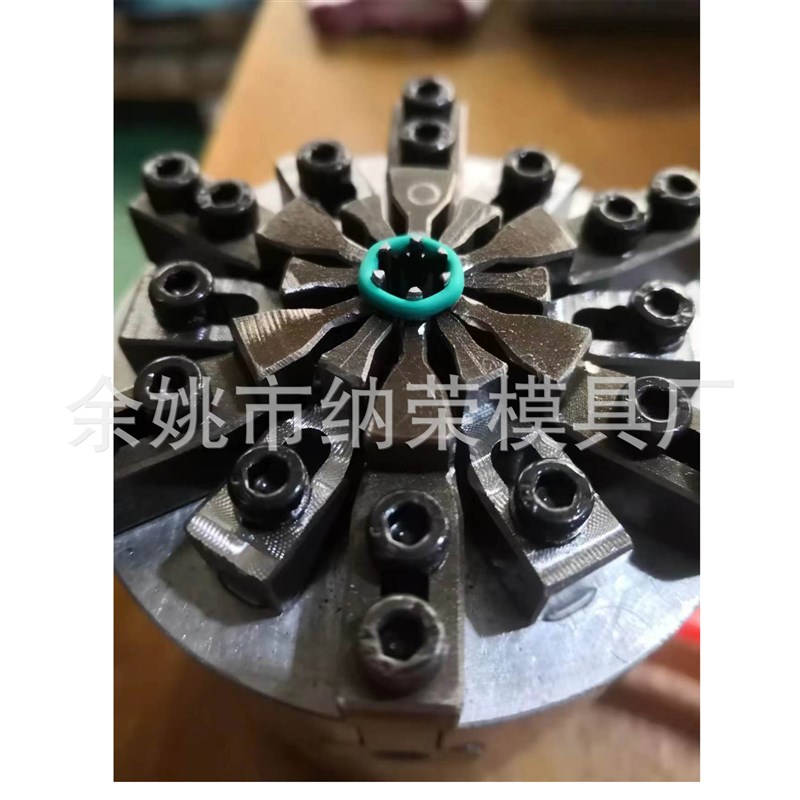 O型圈密封圈安装工具设备硅胶圈安装工具套圈设备定制气动工装夹