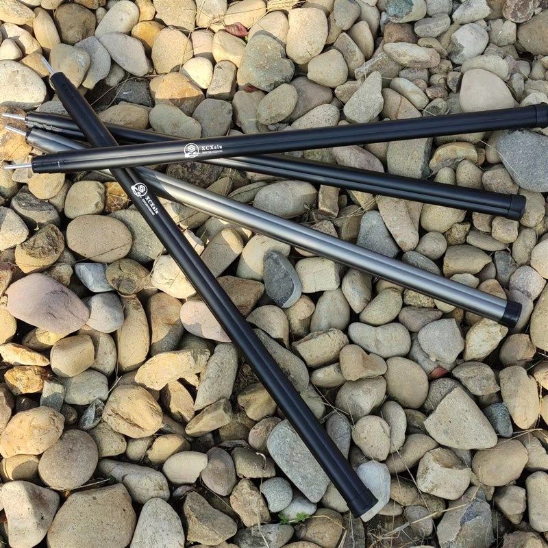 户外6061铝合金方形伸缩天幕杆四角营柱280cm韩国铝合金帐篷杆